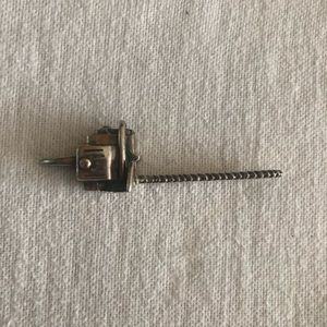sterling silver chainsaw necklace pendent